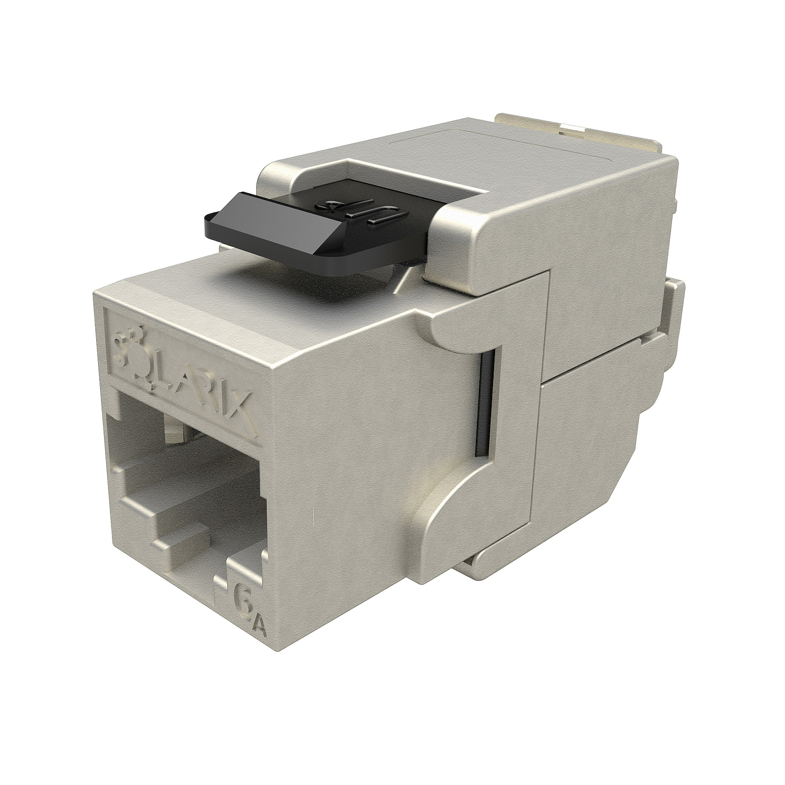 Keystone Solarix CAT6A STP samorezný SXKJ-10G-STP-BK-SA
