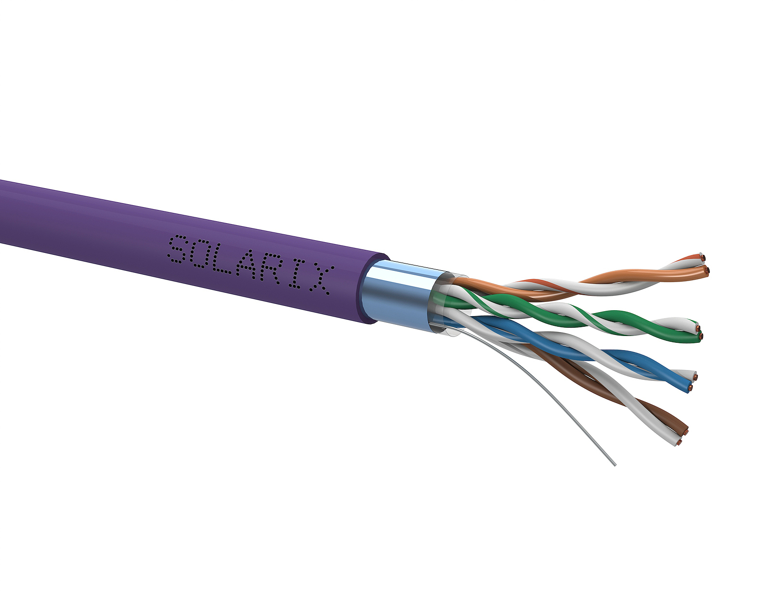 Instalačný kábel Solarix CAT5E FTP LSOH