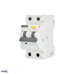 Prúdový chránič s ističom 2 mod. B 16A 30mA AC 6kA SCHELINGER