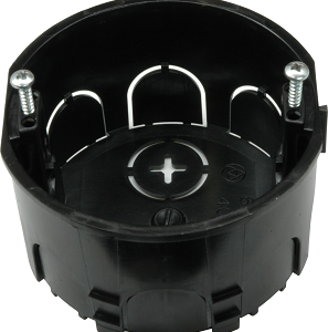 Krabica inštalačná 6400-331 72x42mm pod omietku čierna