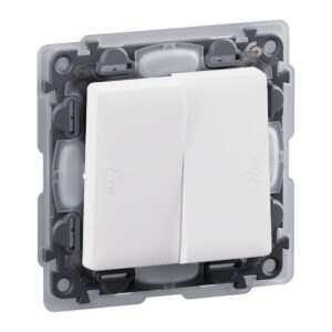 Spínač sériový Valena Life 752155 R5 IP44 biely