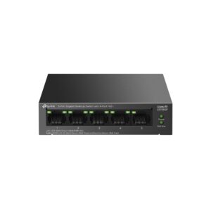 5 portový PoE+ switch / TP-Link TL-LS105GP 5xGb, 4xGb POE+Desklop switch